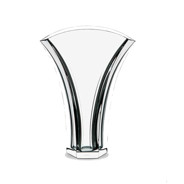 BACCARAT FLORERO GINGKO #24CM *TRANSPARE