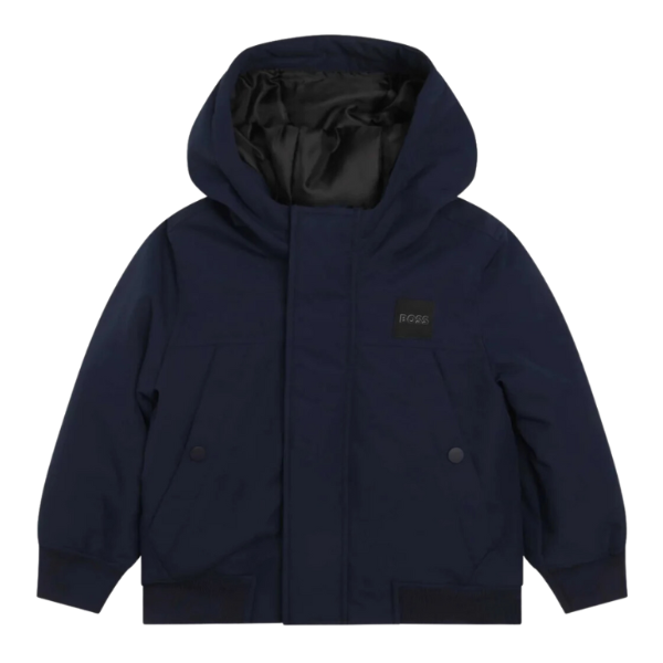 CHAQUETA BOSS INFANTIL J26483 AZUL MARINO