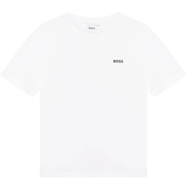 CAMISETA BOSS INFANTIL J25P23 BLANCO