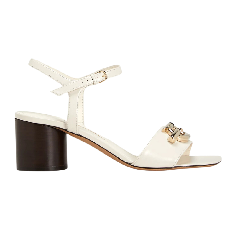 SANDALIA SALVATORE FERRAGAMO PRISCILLA BLANCO
