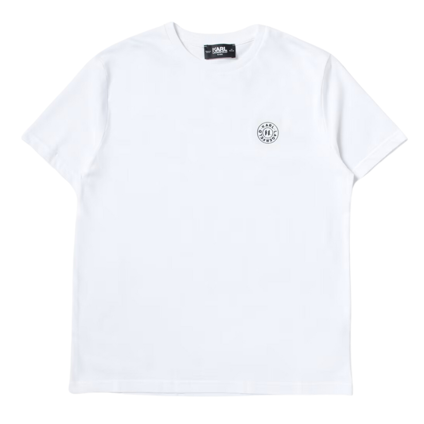 CAMISETA KARL LAGERFELD KIDS Z25413 BLANCO
