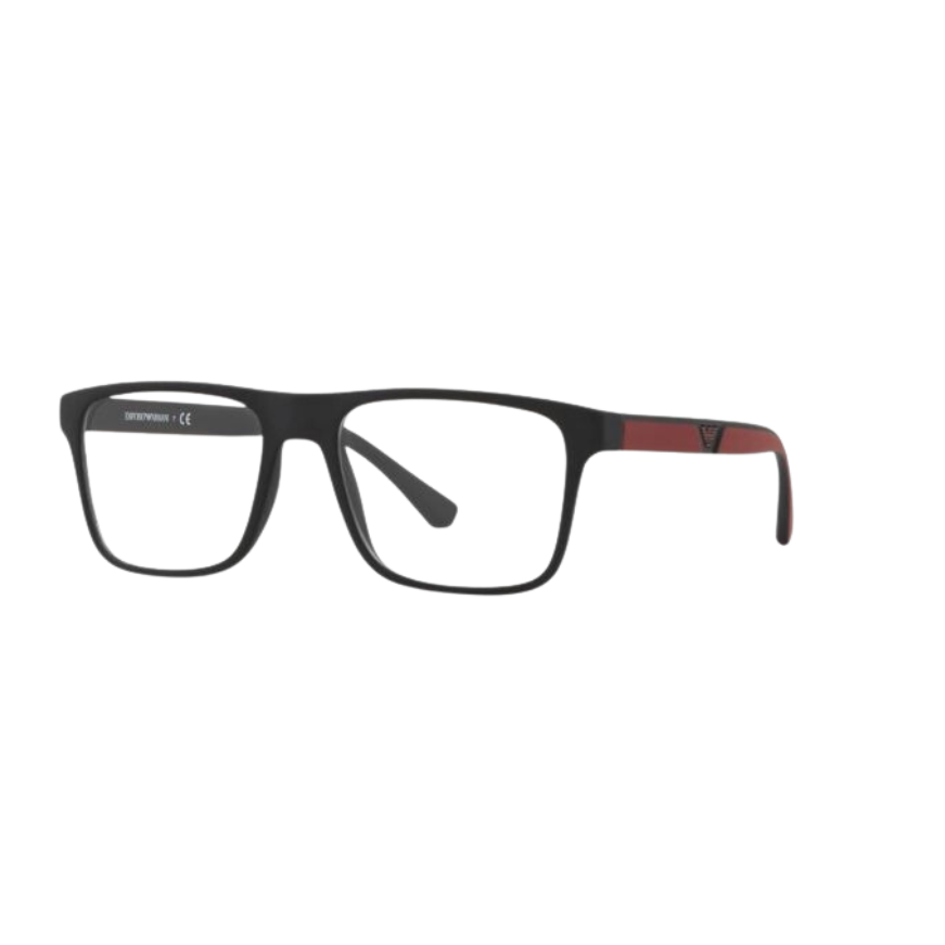 GAFAS DE GRADO EMPORIO ARMANI EA4115 NEGRO/ROJO