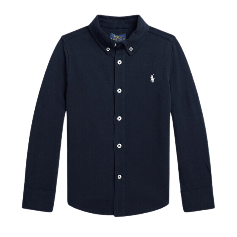CAMISA RALPH LAUREN KIDS 322914506001 AZUL MARINO
