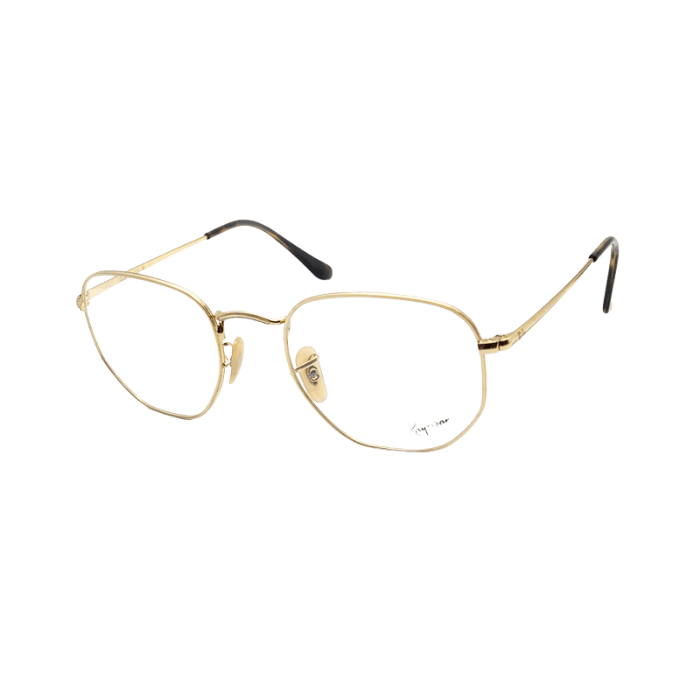 GAFAS DE GRADO RAY-BAN RX6448 DORADO