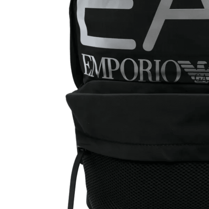 MOCHILA EA7 2450632F909 NEGRO/PLATEADO