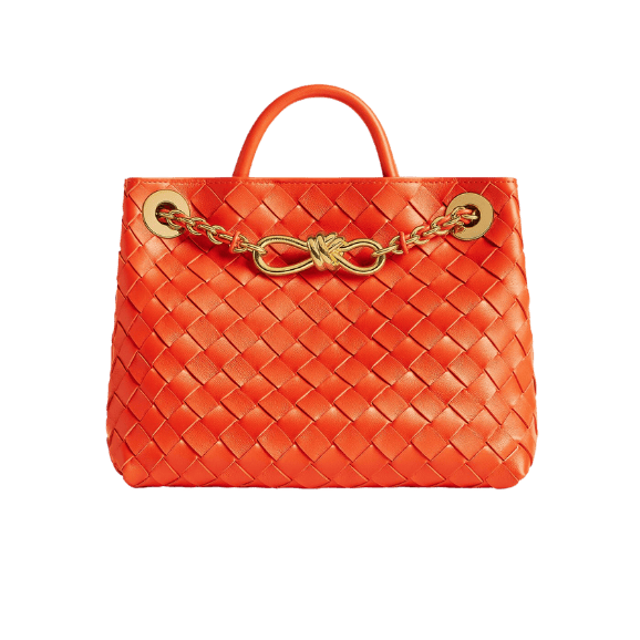 BANDOLERA BOTTEGA VENETA ANDIAMO 817175 NARANJA