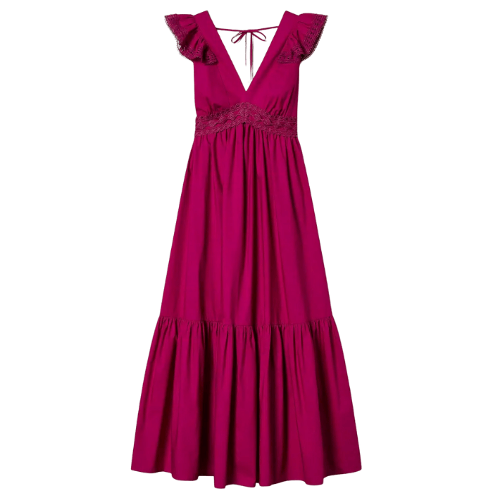 VESTIDO TWINSET 251LB2KFF MAGENTA
