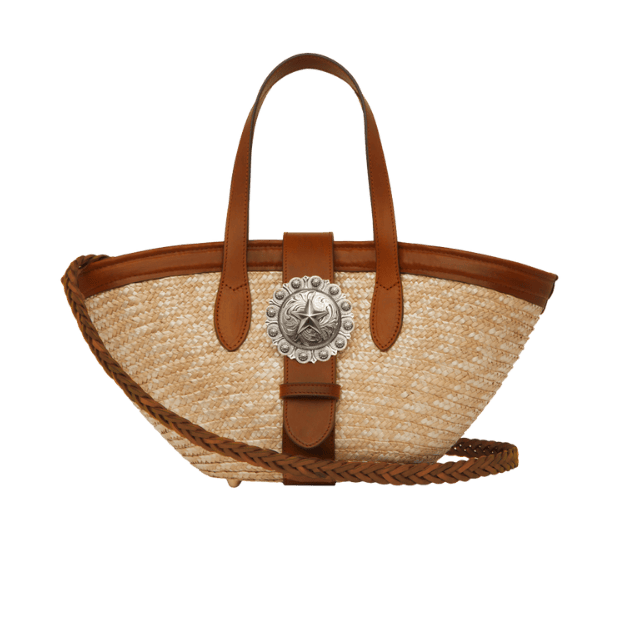 KATE C. BAG PRSKCCOO71 #L *NATURAL/STRAW
