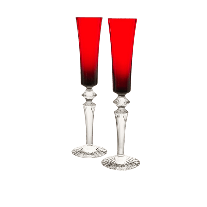 BACCARAT 2 COPAS/CHAMPAN *M.NUIT/ROUGE