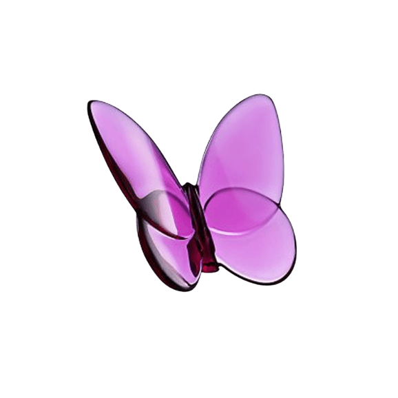 BACCARAT ESCULTURA MARIPOSA #8CM *PEONY