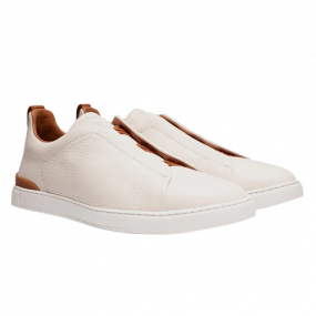 Zapatillas Ermenegildo Zegna Triple Stitch™ - Cuero Bei...