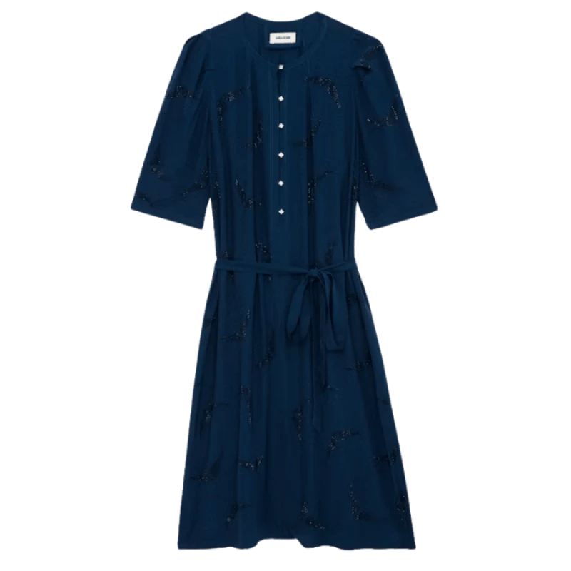 VESTIDO ZADIG & VOLTAIRE WWDR01386 SUBTERRÂNEO