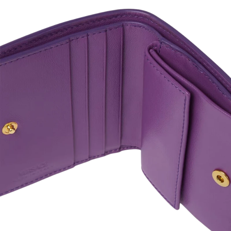 Carteira Versace 1008832 roxa