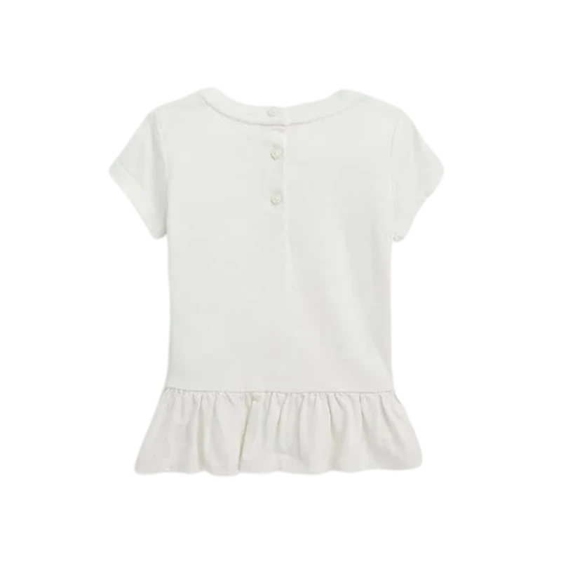 CAMISETA INFANTIL RALPH LAUREN 310915833001 BLANCO