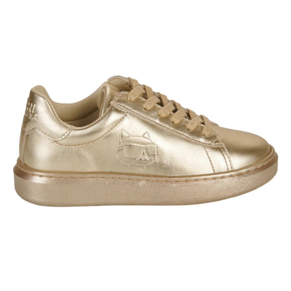 TENIS KARL LAGERFELD KIDS Z19115 DORADO