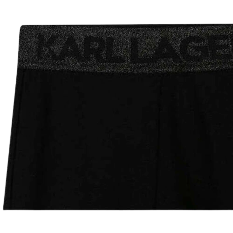 PANTALON KARL LAGERFELD KIDS Z14213 NEGRO