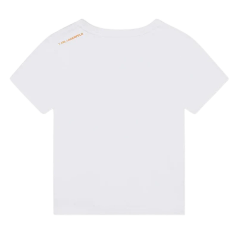 CAMISETA KARL LAGERFELD KIDS Z25399 BLANCO