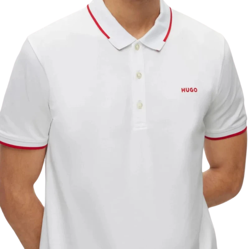 POLO DINOSO HUGO 50467344 BLANCO