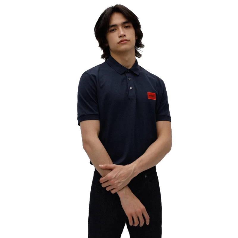 POLO HUGO 50466202 AZUL