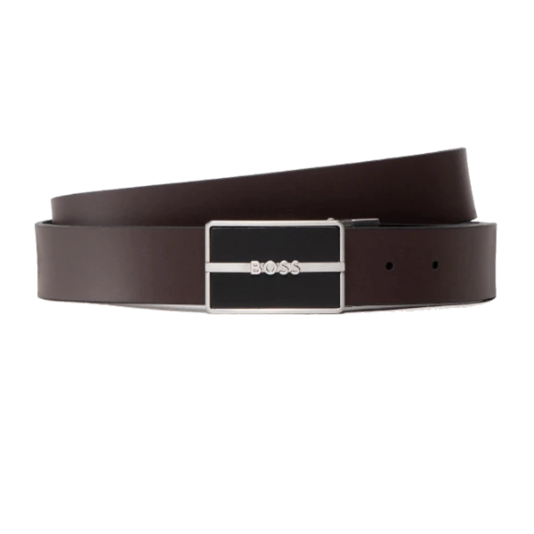 CINTURON BOSS 50481183 MARRON