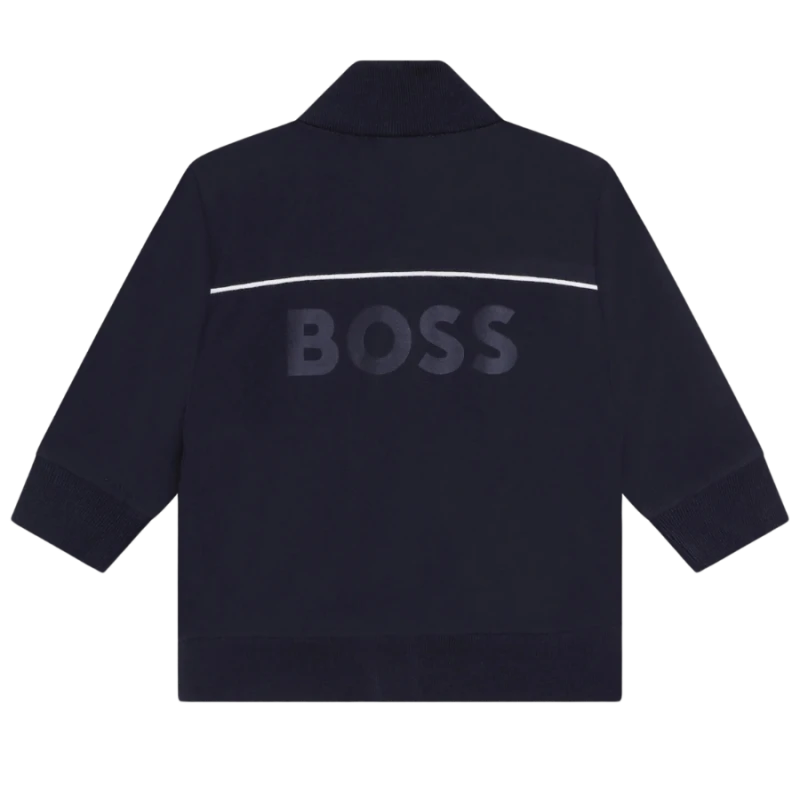 CONJUNTO BOSS KIDS J08076 AZUL MARINHO
