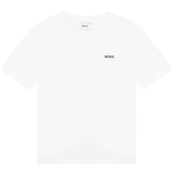 CAMISETA BOSS INFANTIL J25P23 BLANCO