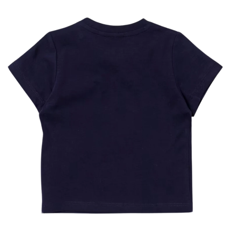 T-SHIRT BOSS MENINO J05P12 AZUL MARINHO