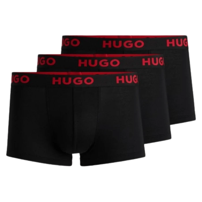 3 BOXER HUGO 50517878 NEGRO