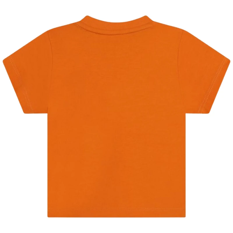 CAMISETA BOSS KIDS J05999 NARANJA