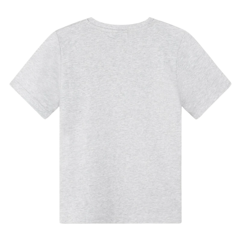 CAMISETA KIDS BOSS J25O65 GRIS