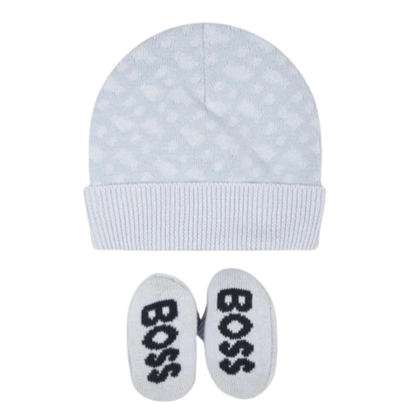 GORRA/ZAPATO BOSS KIDS J98423 AZUL