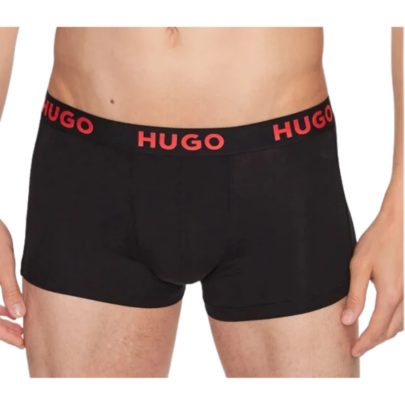 3 BOXER HUGO 50496723 NEGRO