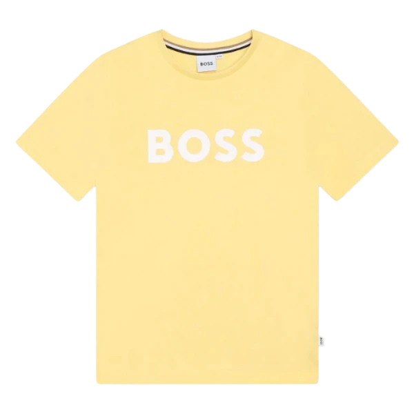 CAMISETA BOSS INFANTIL J25O04 AMARILLO