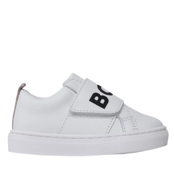 TENIS BOSS INFANTIL J09195 BLANCO