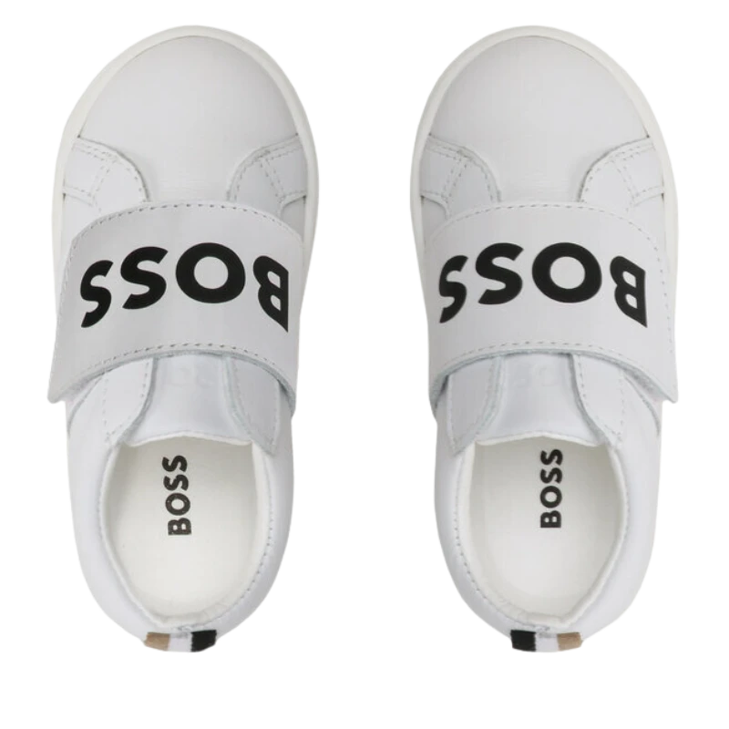 TENIS BOSS INFANTIL J09195 BLANCO
