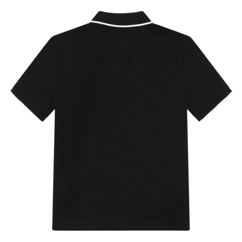 POLO BOSS INFANTIL J25P26 NEGRO