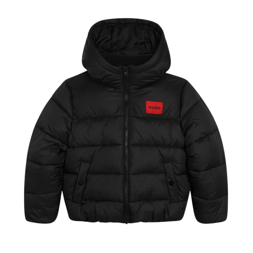 CHAQUETA HUGO KIDS G26111 NEGRO