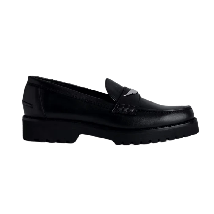 MOCCASIN ZADIG & VOLTAIRE SWCT00816 PRETO