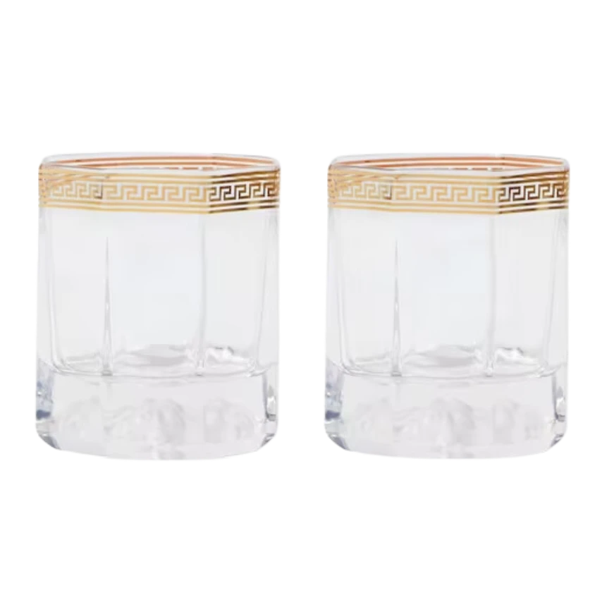 V.HOME 2 VASOS/WHISKY *MEDUSA D OR