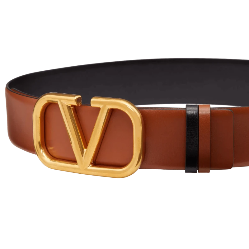 CINTO VALENTINO GARAVANI T0S10ZFR MARROM/PRETO