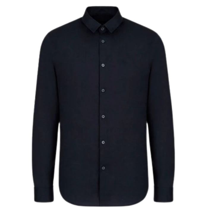 CAMISA ARMANI EXCHANGE 8NZC31ZN28Z AZUL OSCURO