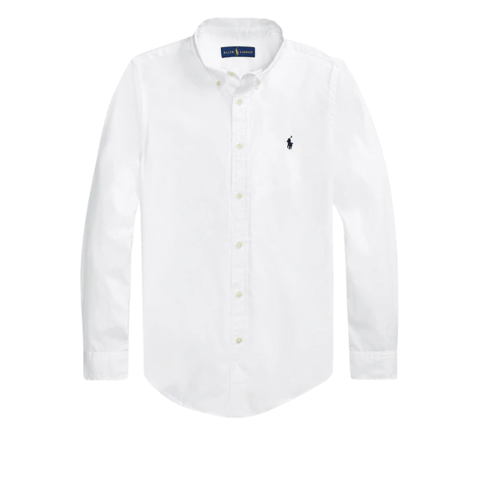 R.LAUREN CAMISA 323819238001 #8 *WHITE