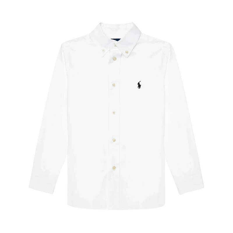 CAMISA INFANTIL RALPH LAUREN 322819238001 BLANCo
