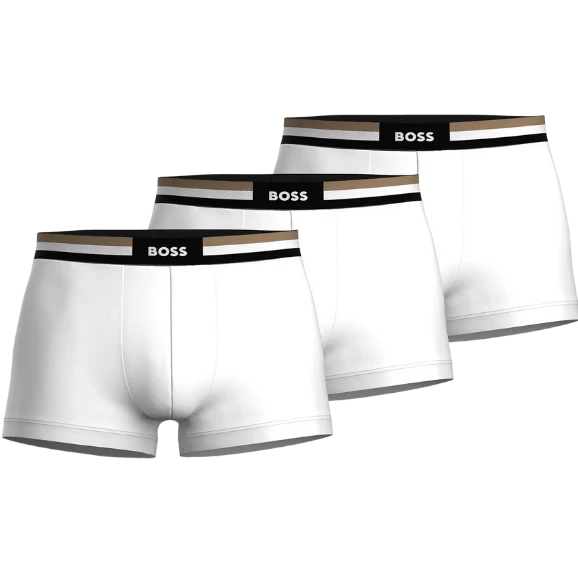 3 BOXER BOSS 50516542 BLANCO