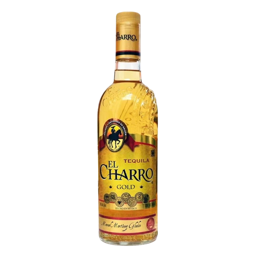 EL CHARRO TEQUILA GOLD 750 ML.