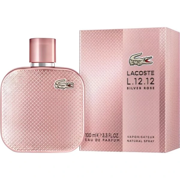 Perfume LaCoste L.12.12 Silver Rose EDP - Femenino 100mL