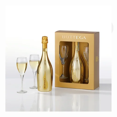BOTTEGA ESPUMANTE GOLD #750ML+2COPAS