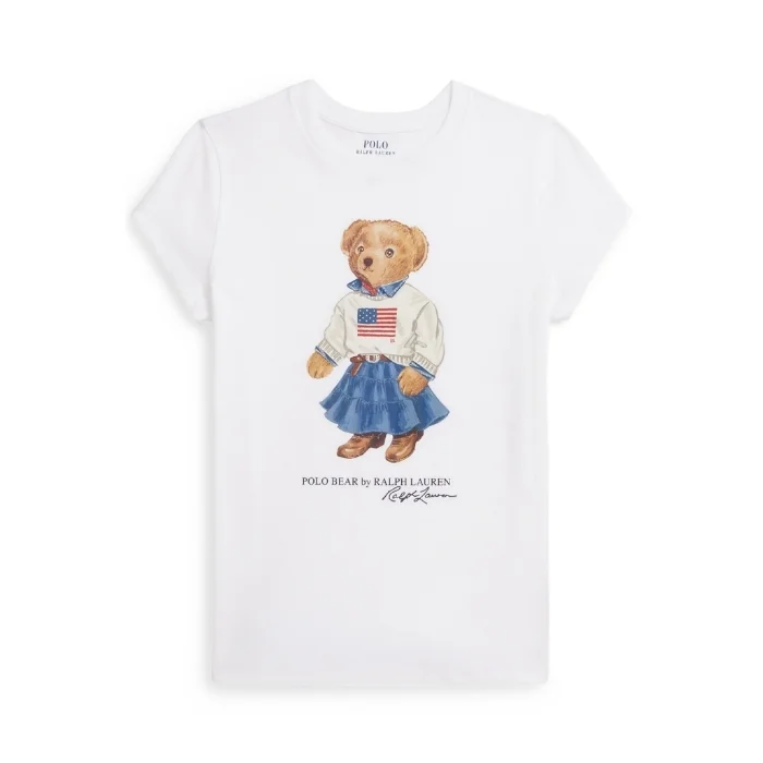 R.LAUREN CAMISETA 313A98403001 #S *WHITE