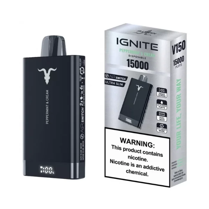 IGNITE V150 *PEPPERMINT&CREAM