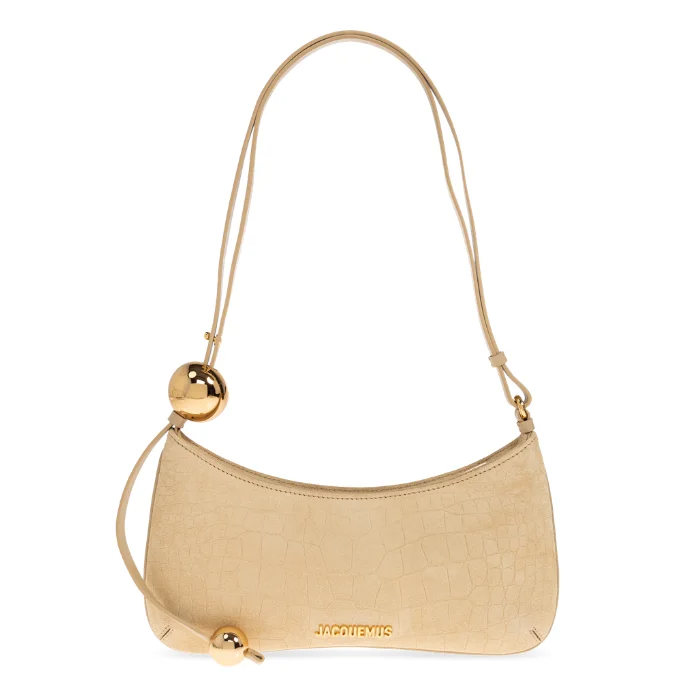 BOLSA DE PÉROLAS JACQUEMUS O BEIJO